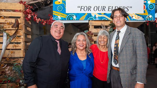 Ingvar Dyrting, Tanyah Nasir, Bernadette Shields and Jaiden McGregor. Picture: Pema Tamang Pakhrin