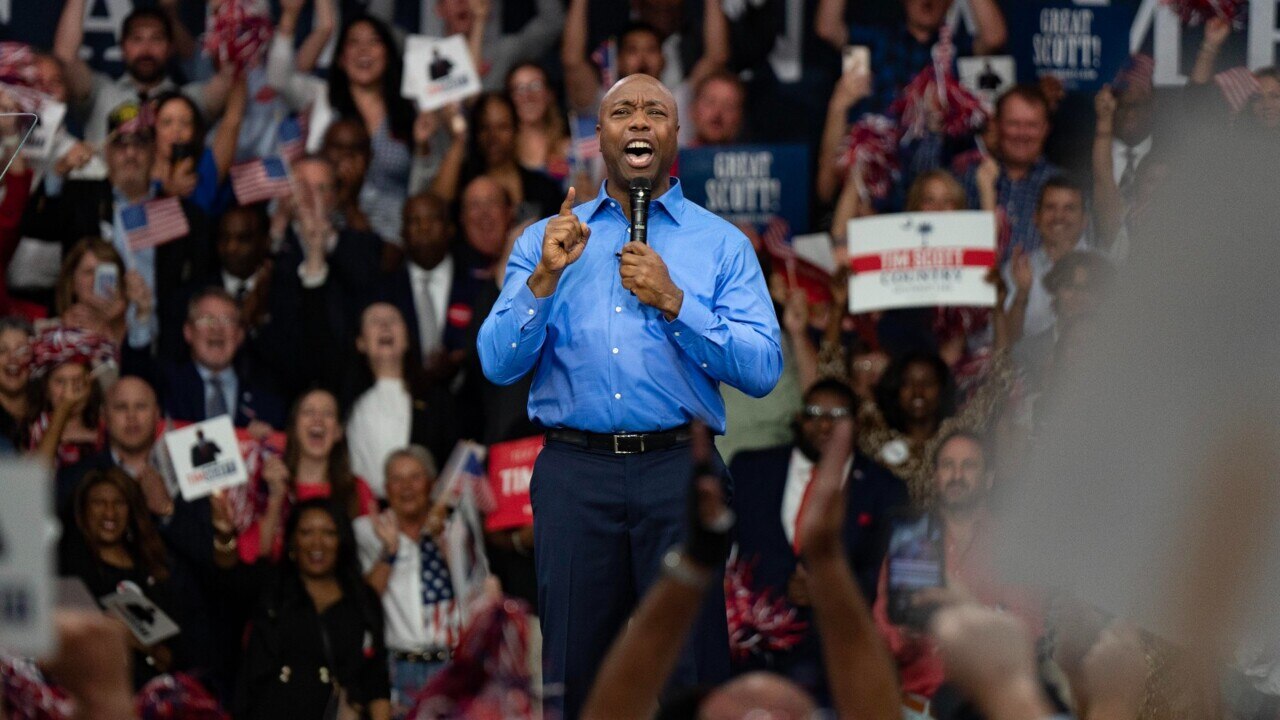 Tim Scott to take on Donald Trump for Republican nomination