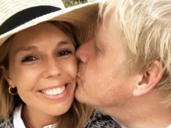 Boris Johnson remains in hospital with coronavirus symptoms, while his partner Carrie Symonds recovers from her own ill health. Picture: Instagram