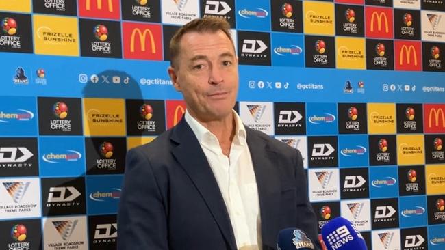 Gold Coast Titans chief executive Steve Mitchell. Picture: Mitch Bourke.