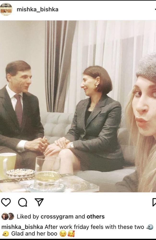 The image posted to Instagram by Gladys Berejiklian’s sister Mary Berejiklian.