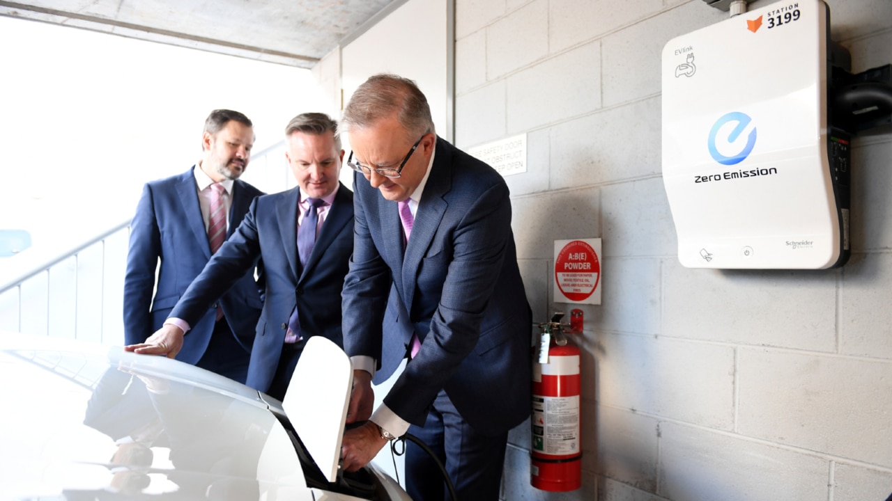 Chris Bowen claims EV policy ‘just starting to hit its stride’