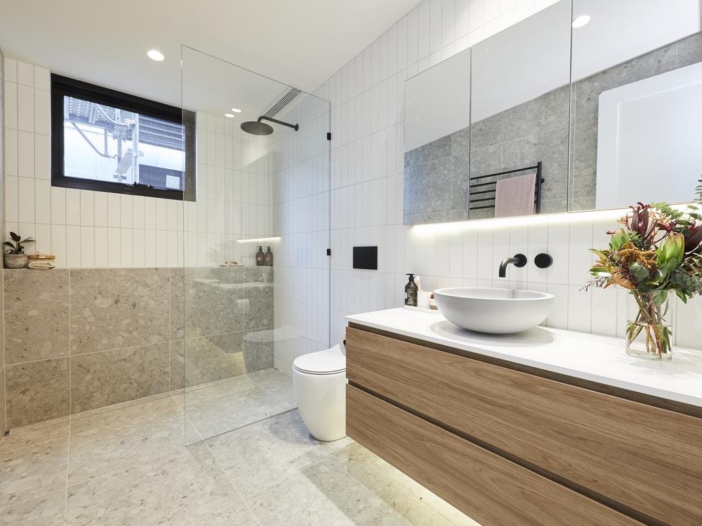 The bathroom was a standout. Picture: Channel 9