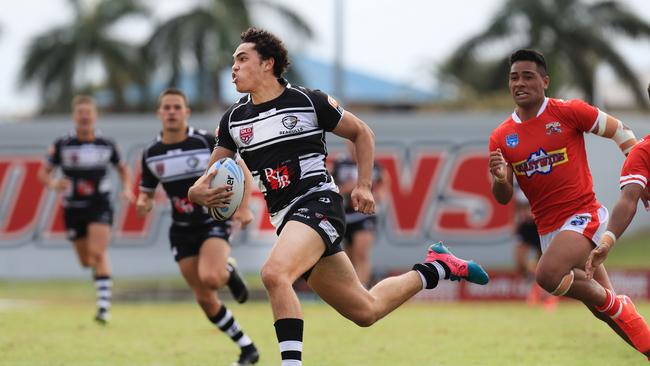 Xavier Coates - Tweed Heads Seagulls - Photo: SMPIMAGES.COM / Newscorp. Action from the National Rugby League under 18 National Final between the Tweed Heads Seagulls v Illawara Steelers played at Dolphin Stadium Redcliffe Queensland.