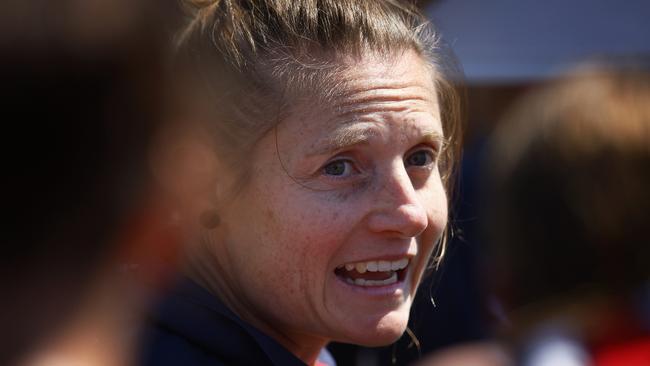 Darebin Falcons coach Kaye Tyndall.