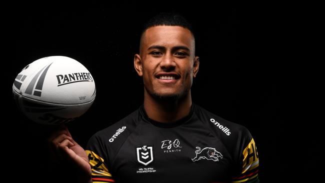 2020 NRL - 2020 Penrith Panthers Headshots and Portraits - Stephen Crichton, 2020-02-18. Digital image by Grant Trouville � NRL Photos