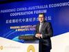 ‘Clear opportunity’ with China: Dan releases secret forum speech