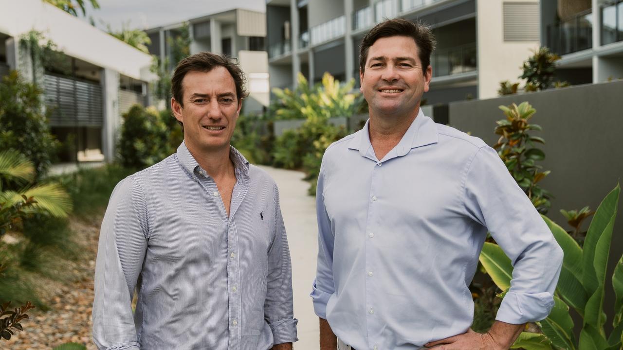 Altum Property Group's Alex Rigby and Rob McCready have revealed plans for new residential unit developments at Noosa Heads.