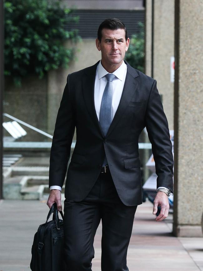 Mr Roberts-Smith launched a second lawsuit against his former wife accusing her of leaking emails to Nine newspapers. Picture NCA Newswire/ Gaye Gerard