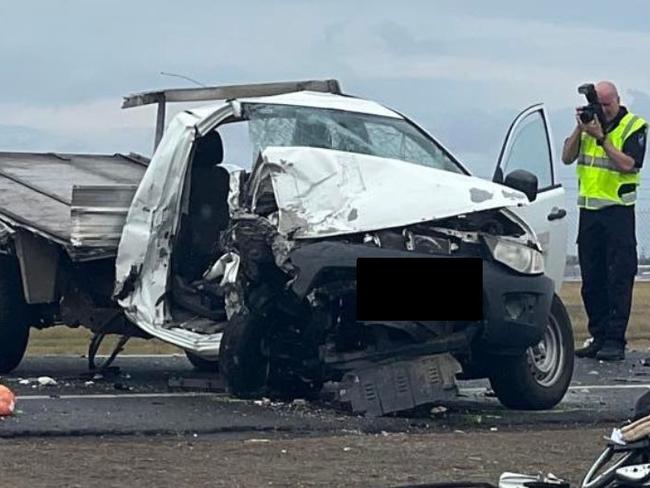 ‘Lucky to be alive’: Ute driver critical after head-on collision