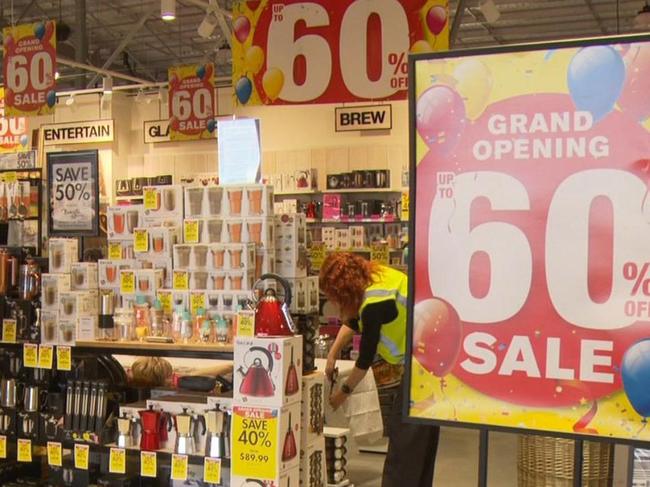 Adelaide District Outlet Centre. Picture: 7 News.