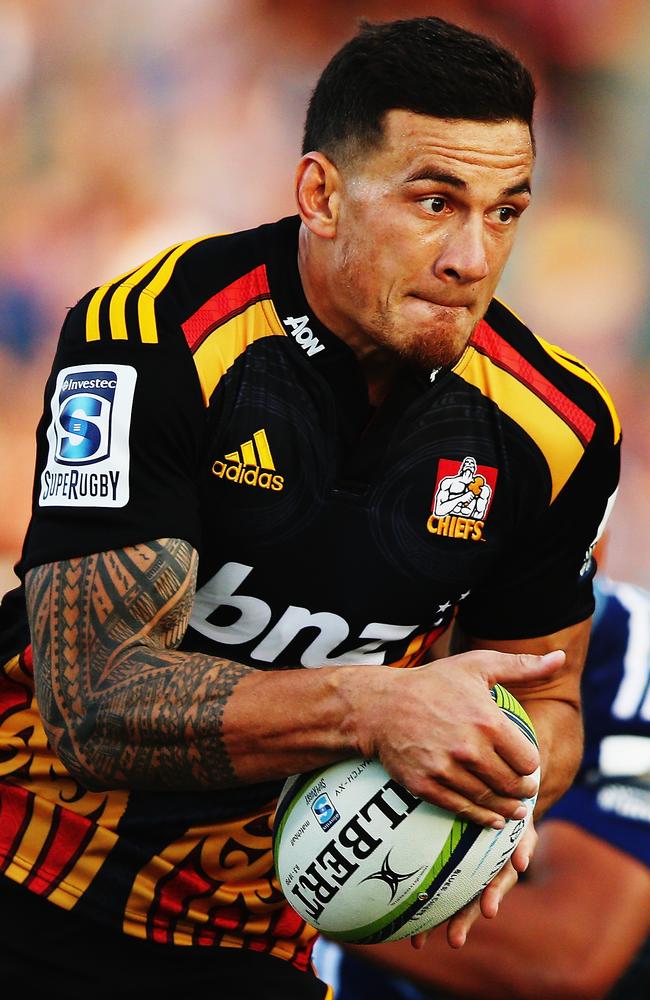 Chiefs star Sonny Bill Williams.