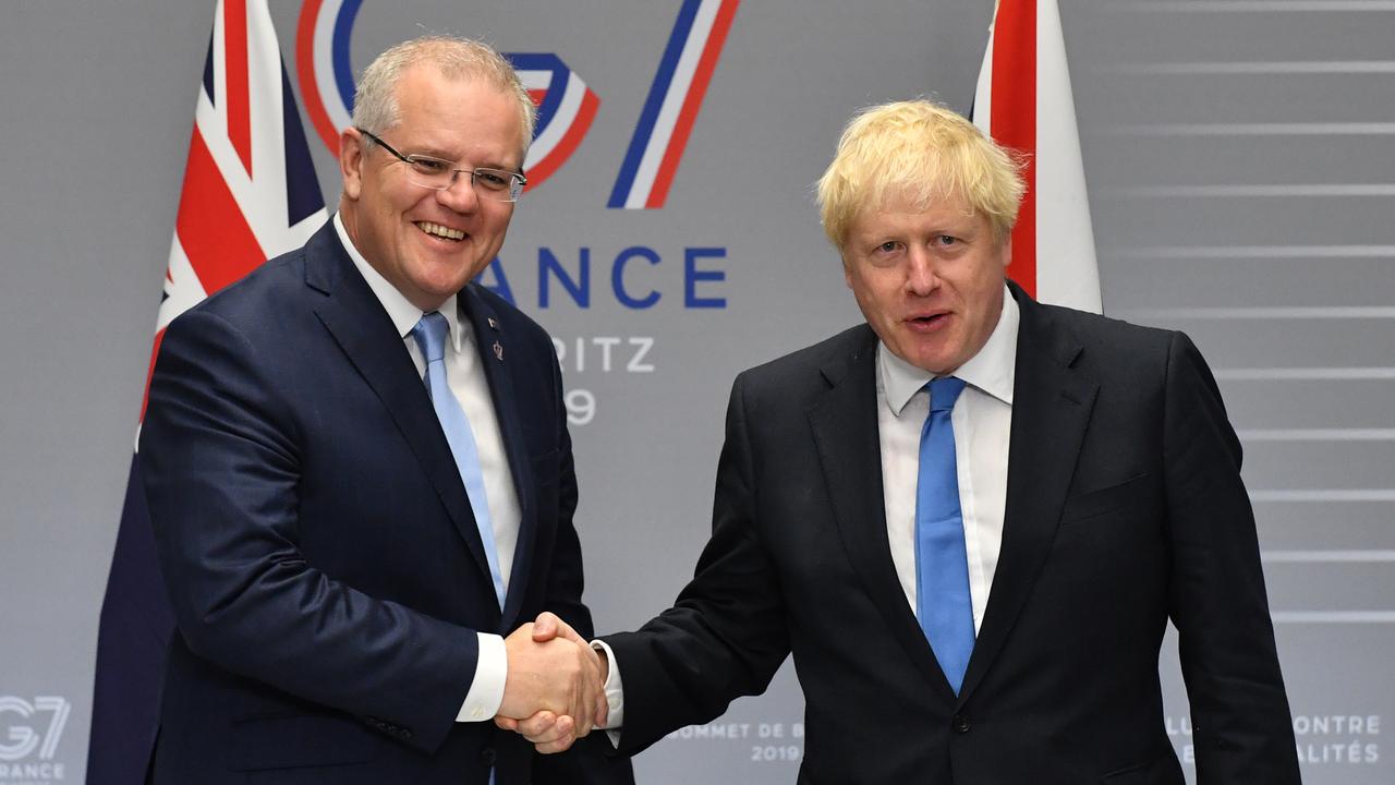 Boris Johnson claims Australia trade deal will bring 'reasonably