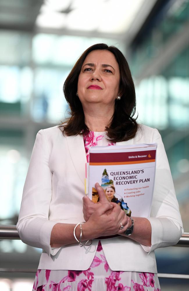 Queensland Premier Annastacia Palaszczuk. Picture: NCA NewsWire / Dan Peled