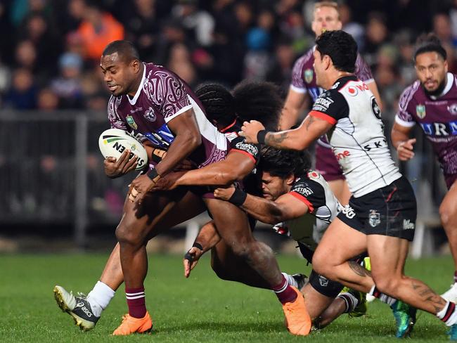 Finish strong: Uate wants to leave the Sea Eagles on a high. Pic” Getty