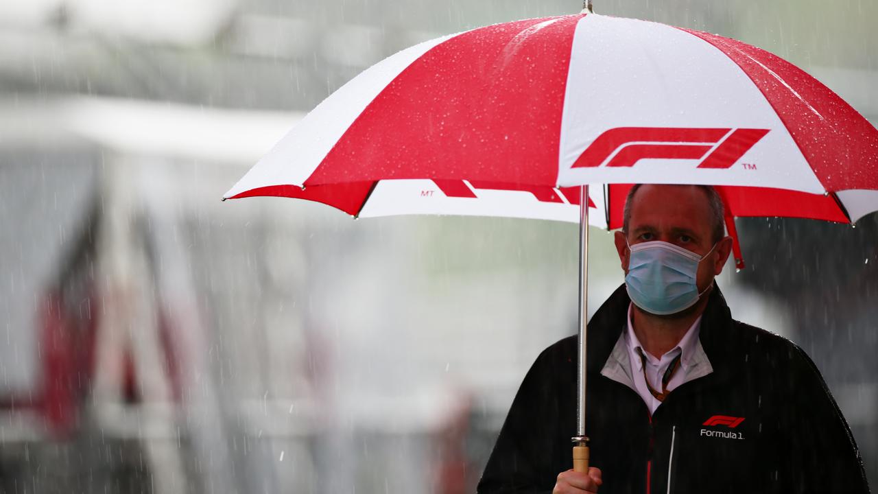 Torrential rain is threatening to create mayhem for Sunday’s race, and Australian star Daniel Ricciardo will be praying for dry weather.