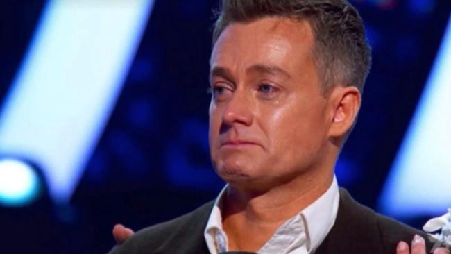 Grant Denyer breaks down on Dancing with the Stars.