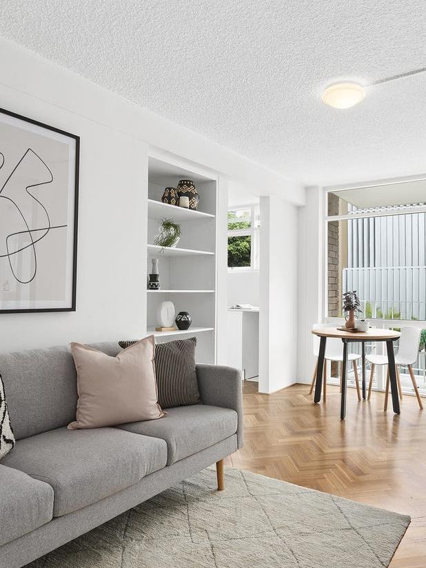 … a one-bedroom apartment in ­Elizabeth Bay.