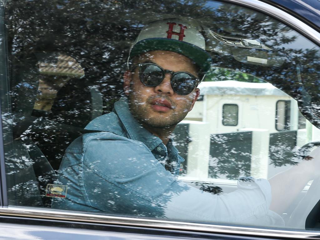 Guy Sebastian is seen leaving his home in Maroubra today. Picture NCA Newswire/ Gaye Gerard