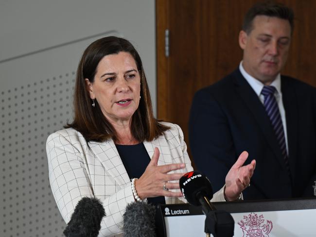 Attorney-General Deb Frecklington on Tuesday. Picture: Lyndon Mechielsen