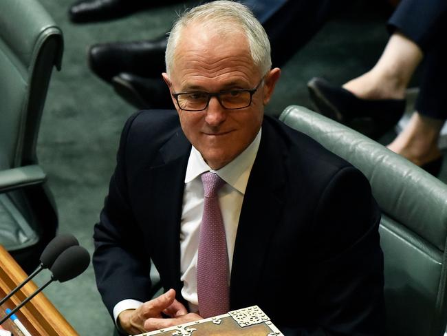 Malcolm Turnbull yesterday said Mr Joyce had made a shocking error of judgment. Picture: Michael Masters/Getty Images