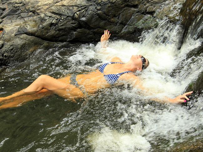 There’s nothing like taking a dip in fresh, cool water. Photo: Mike Batterham