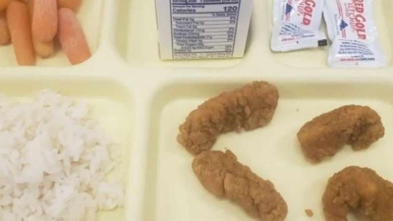 NY dad goes viral after posting photo of son's school meal