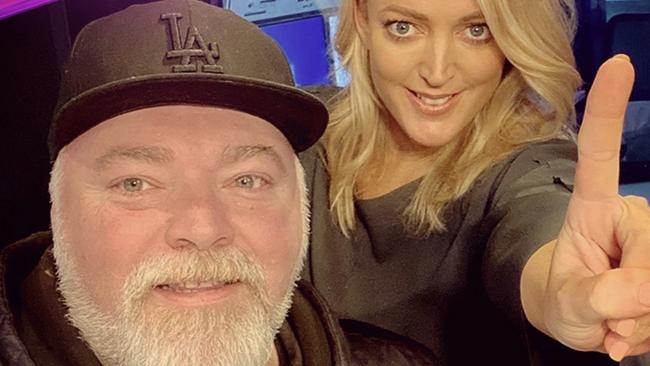 Kyle Sandilands Jackie O Undated. SUPPLIED