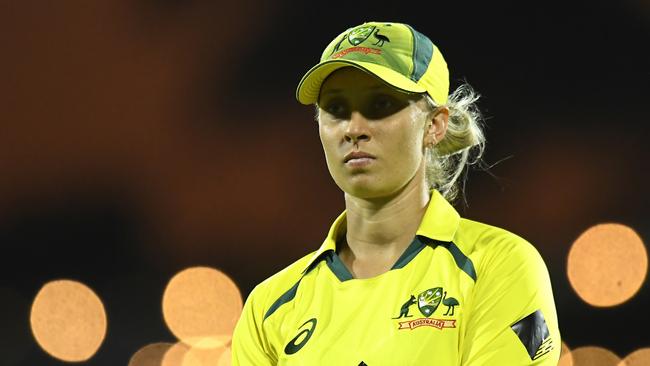 Ash Gardner has tested positive to Covid on the eve of the women’s cricket World Cup. (Photo by Albert Perez/Getty Images)