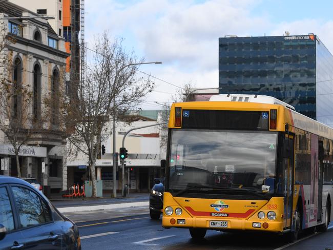 FILE PHOTOS OF ADELAIDE TRANSPORT.Adelaide Metro. Stock photos of Trams, Buses, Trains around Adelaide CBD and Goodwood Railway Station. Picture: Tricia Watkinson