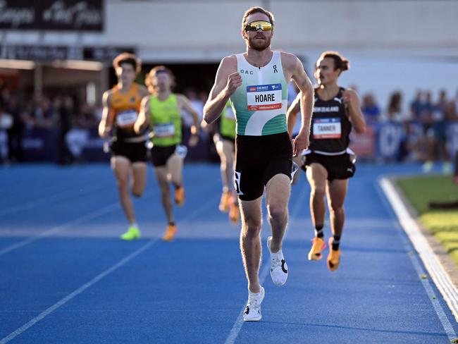 Ollie Hoare is eyeing Olympic success to go with the Commonwealth gold he claimed in 2022. Picture: AFP