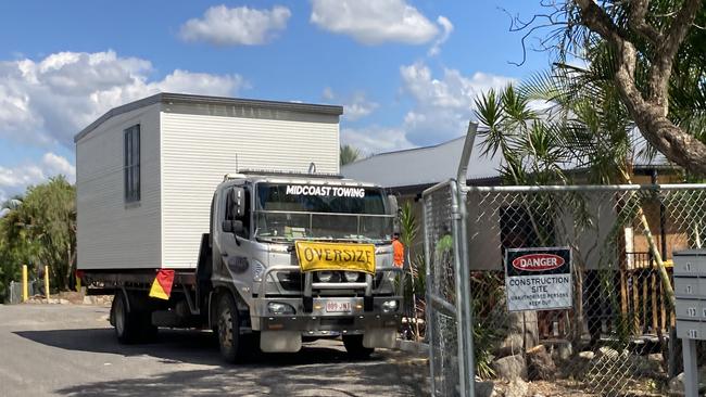 The closed caravan park was taken over by the state government in 2022 for emergency housing for flood victims. Gympie Regional Council is now extending the lease sto the state govt for another 10 years, and planning to transfer the block entirely into the hands of the government within those 10 years.