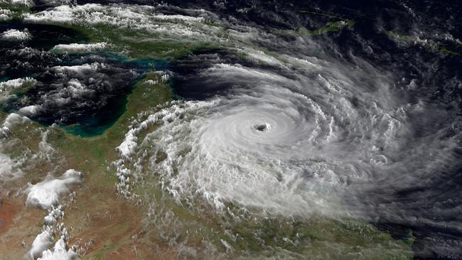 Image of Cyclone Yasi. Picture: US NATIONAL OCEANIC AND ATMOSPHERIC ADMINISTRATION.