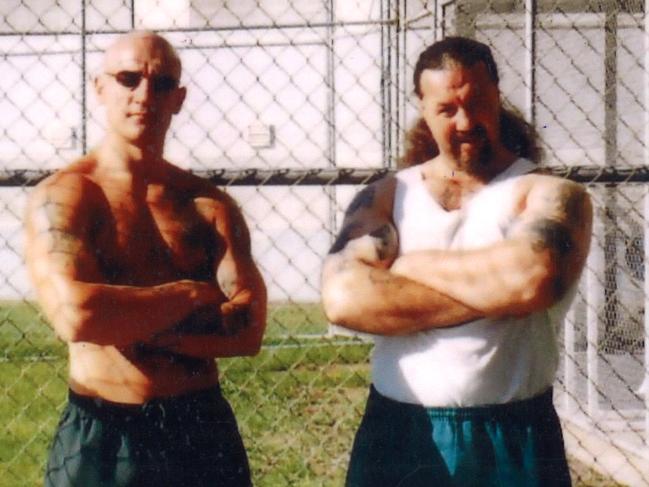 Gavin Preston (left) Gavin Preston with another inmate.