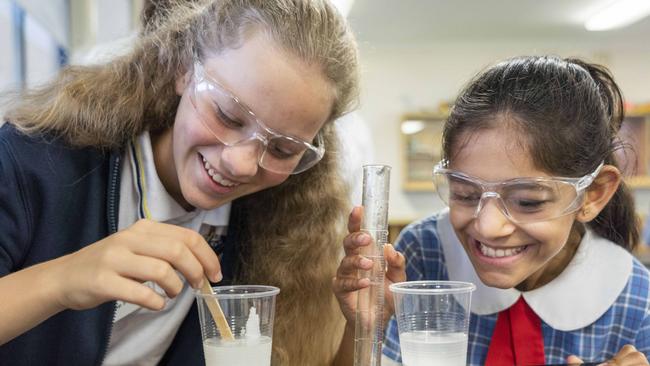 Thomas Hassall Anglican College was one of the top 10 performing schools in Liverpool. Picture: Matthew Vasilescu