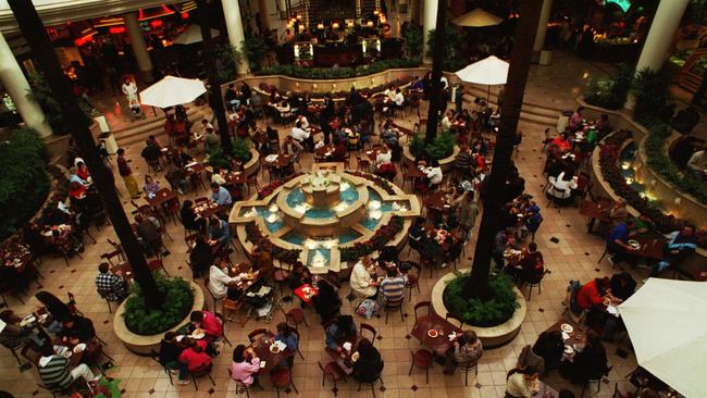 The food court in 1996.