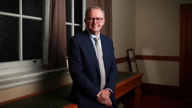 Mr Albanese’s 100-day plan, revealed to The Australian during the election campaign, includes an employment summit with business and unions, and establishing the National Reconstruction Fund and Jobs and Skills Australia. Picture: John Feder