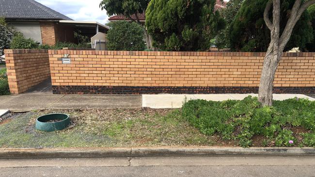 The aftermath of a stabbing in Oaklands Park. Picture: Shashi Baltutis