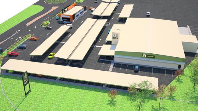 Dan Murphy's concept plans for its Darwin store.