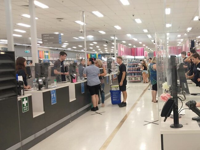 Customers from all over Australia joined in to complain about being forced to use self-check-outs, even with employees being present and free to help.