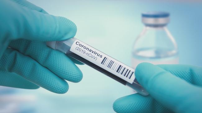 Detail of coronavirus test sample generic istock COVID-19