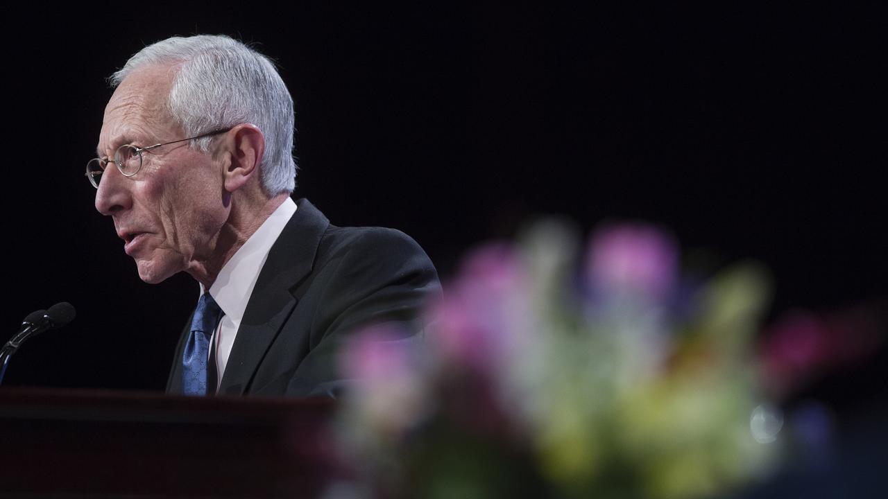 Stanley Fischer, former vice-chairman of the US Federal Reserve. Picture: Bloomberg
