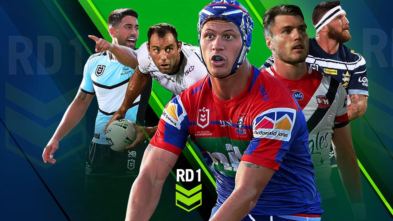 Predicted Rd 1 NRL teams