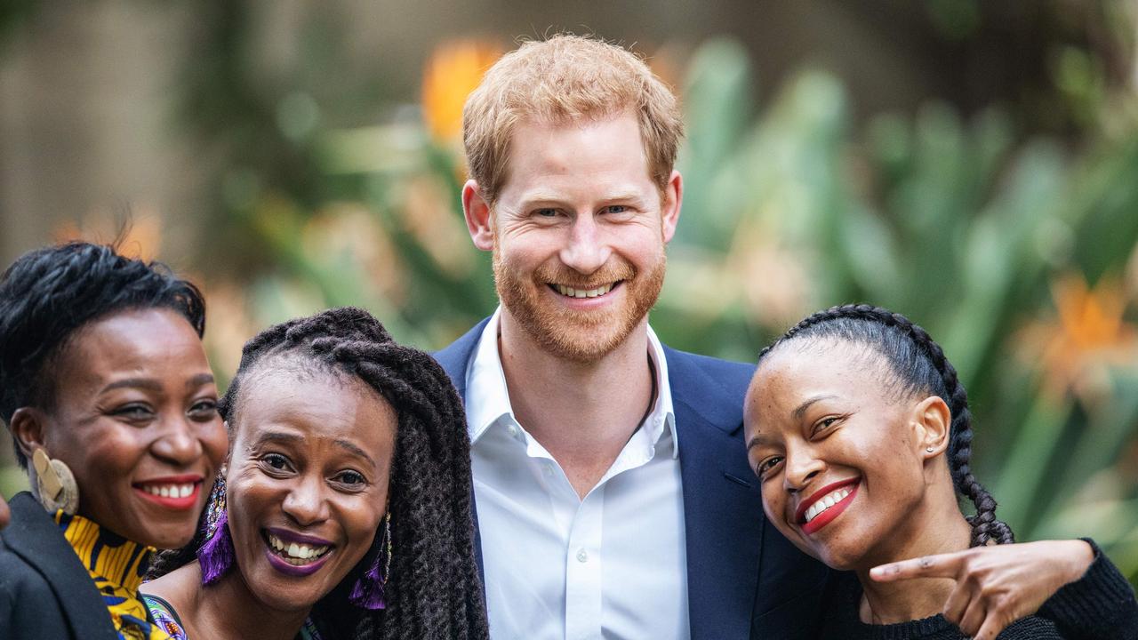 Prince Harry during a visit to the British High Commissioner residency in Johannesburg earlier this month. Picture: Michele Spatari/AFP