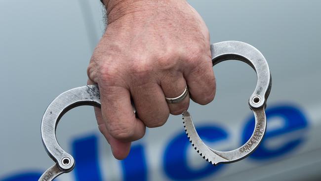 A teenager has been arrested after he allegedly rammed a police car and led police on a chase through Burwood on Monday, February 13.