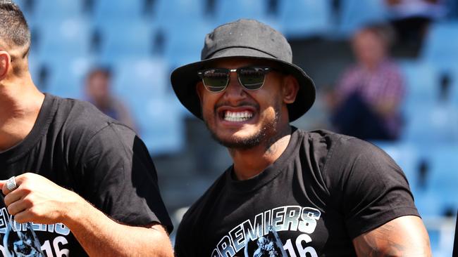 Ben Barba was suspended for three months after a positive cocaine test after the 2016 grand final. Picture: Gregg Porteous