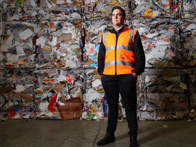 Northern Adelaide Waste Management Authority chief executive Adam Faulkner. Picture: Tait Schmaal