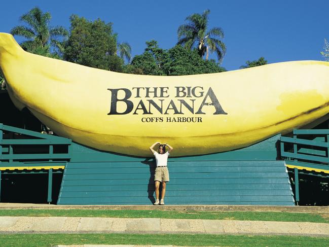 The Big Banana at Coffs Harbour on the NSW North Coast.