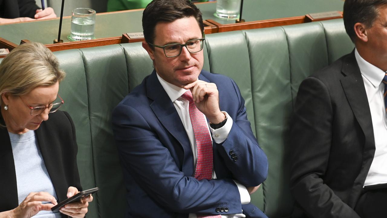 Nationals leader David Littleproud during Question Time at Parliament House in Canberra. Picture: NCA NewsWire/Martin Ollman