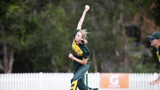 Delyse Laycock earlier in her career with Wynnum-Manly. (AAP Image/Renae Droop)